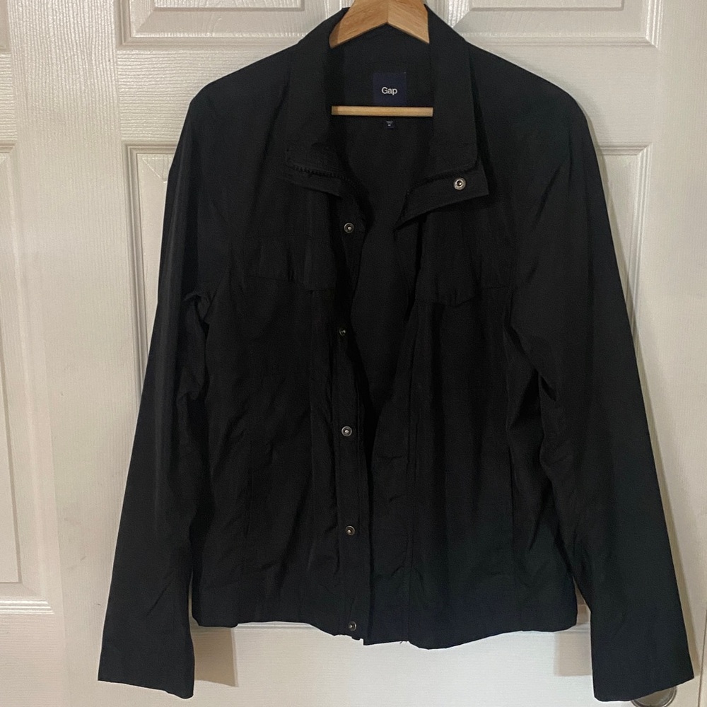 GAP Black Utility Jacket - image 3